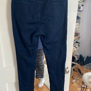 Anne Klein Women's Skinny Jeans - Dark Blue